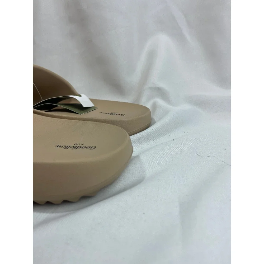 Goodfellow & Co Mens Tan Beige Foam Slide Sandals‎ Size 11 F425071-Q4/25